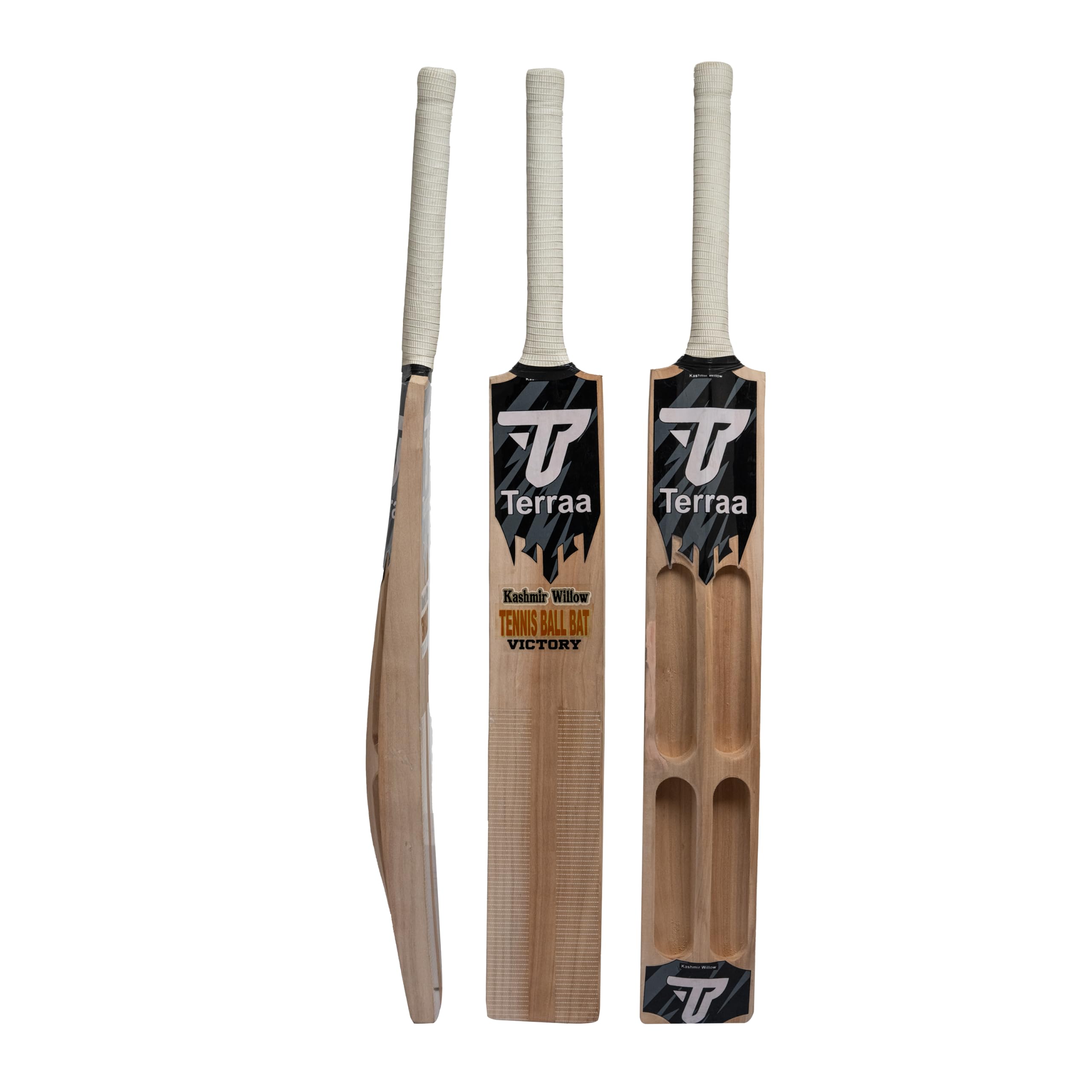 Kashmir Willow Tennis Ball Cricket Bat – Rider Victory Edition | Premium Wooden Bat for Tennis Ball & Street Cricket, Lightweight Design, Strong Handle Grip, Powerful Hitting Performance-image-34