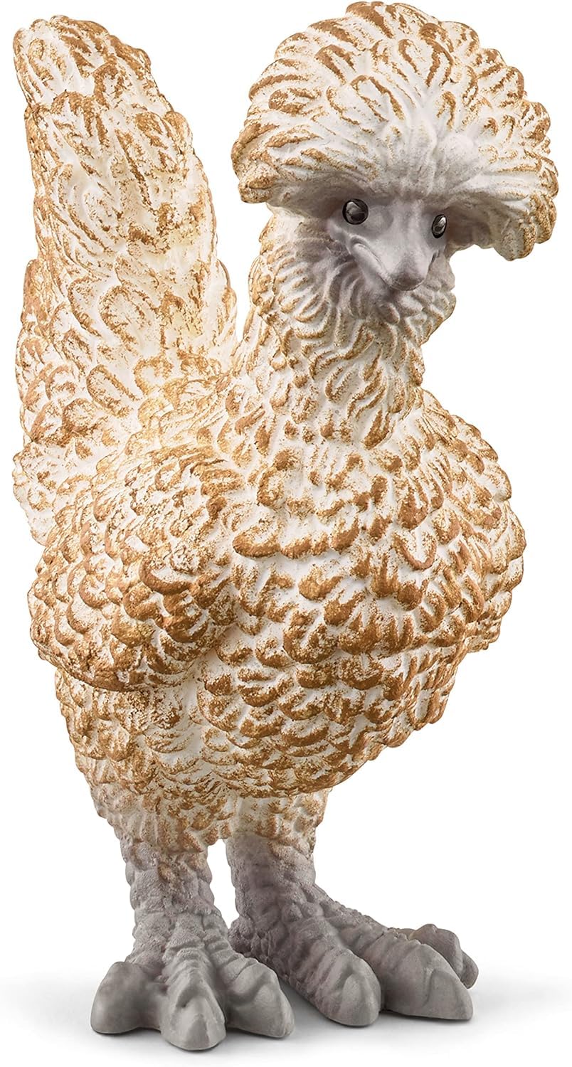 SCHLEICH 42574 Farm World, realistyczny zestaw z kurami, zestaw 3 elementów, zabawka farmerska z realistycznymi figurkami kur, dla dzieci od 3 lat