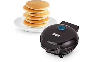 DASH Mini Maker Electric Round Griddle for individual Sartén para panqueques