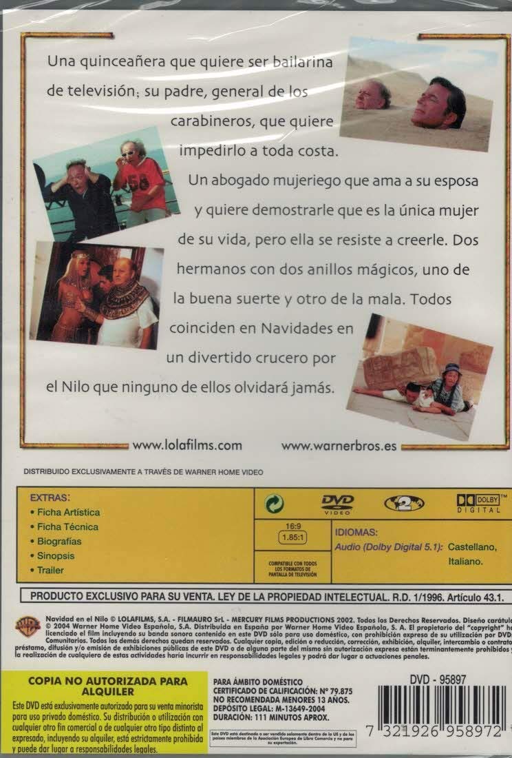 Natale Sul Nilo [DVD]