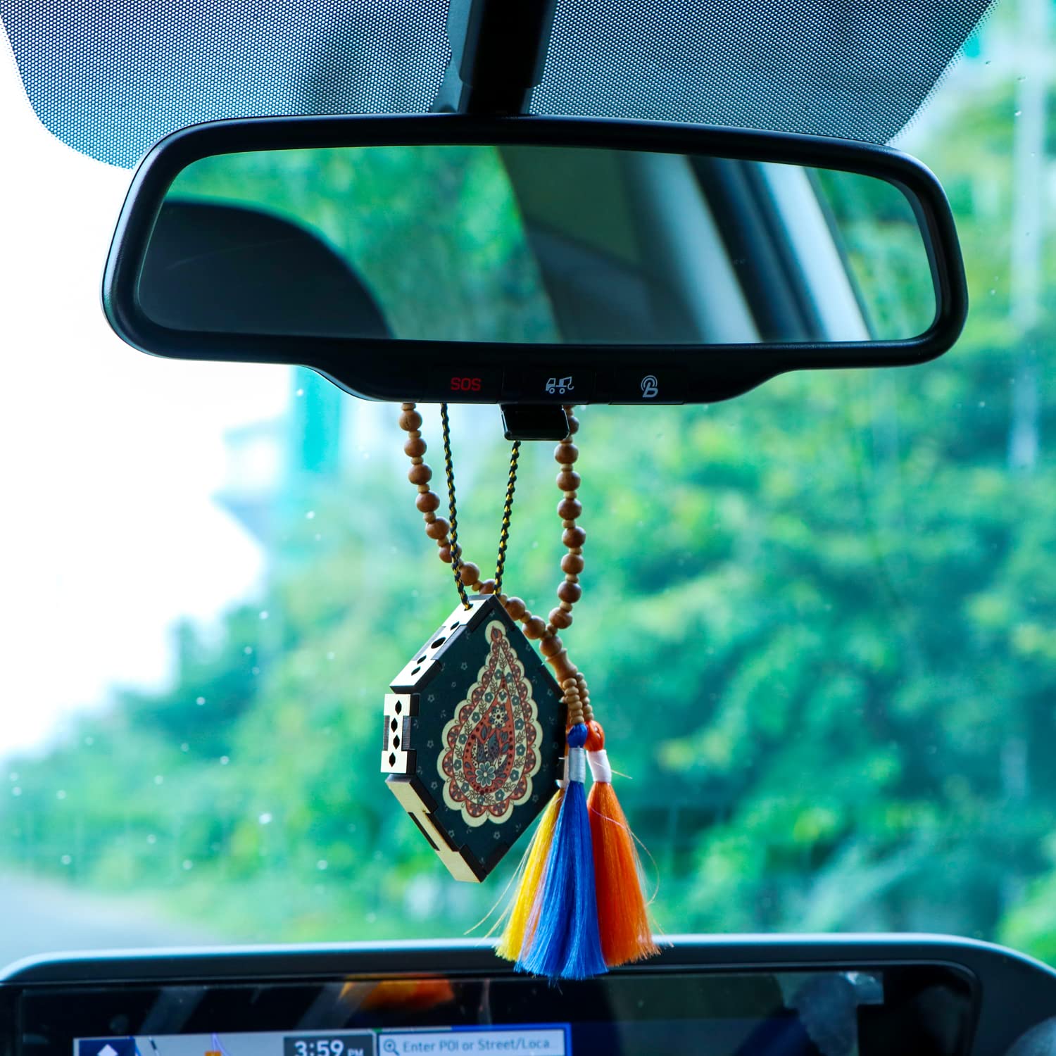 Hanging Car Air Freshener, Essential Oil Diffuser With Hanging String