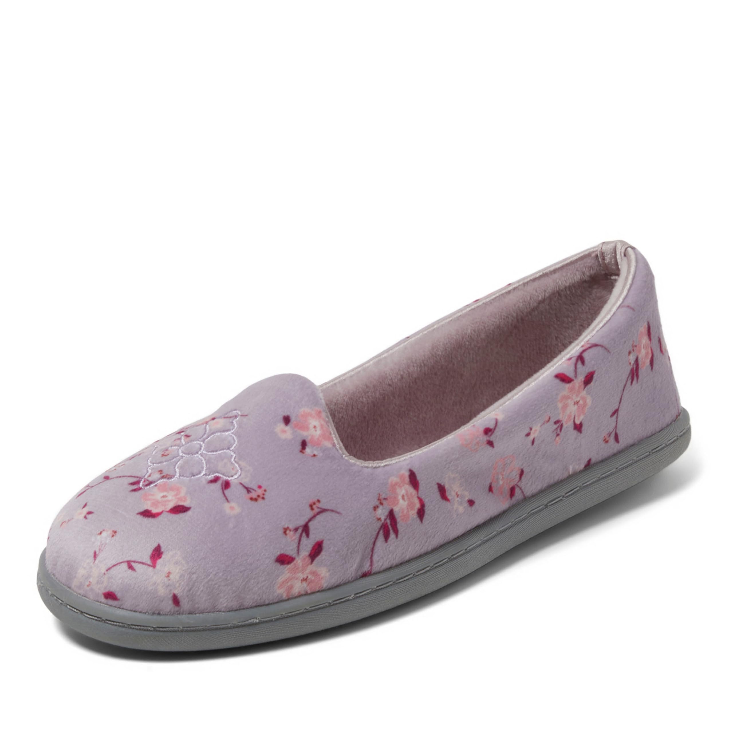Dearfoams Women's Rebecca Soft Memory Foam House Shoes