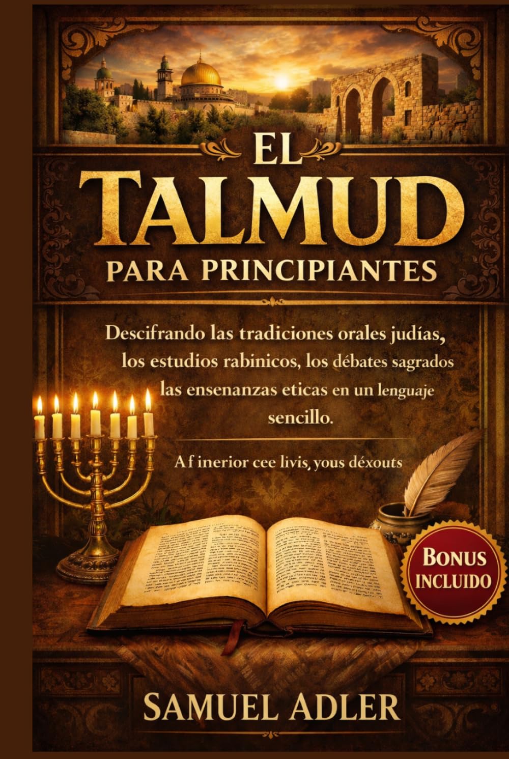 El Talmud para principiantes: Descifrando las tradiciones orales judías, los estudios rabínicos, los debates sagrados y las enseñanzas éticas en un lenguaje sencillo
