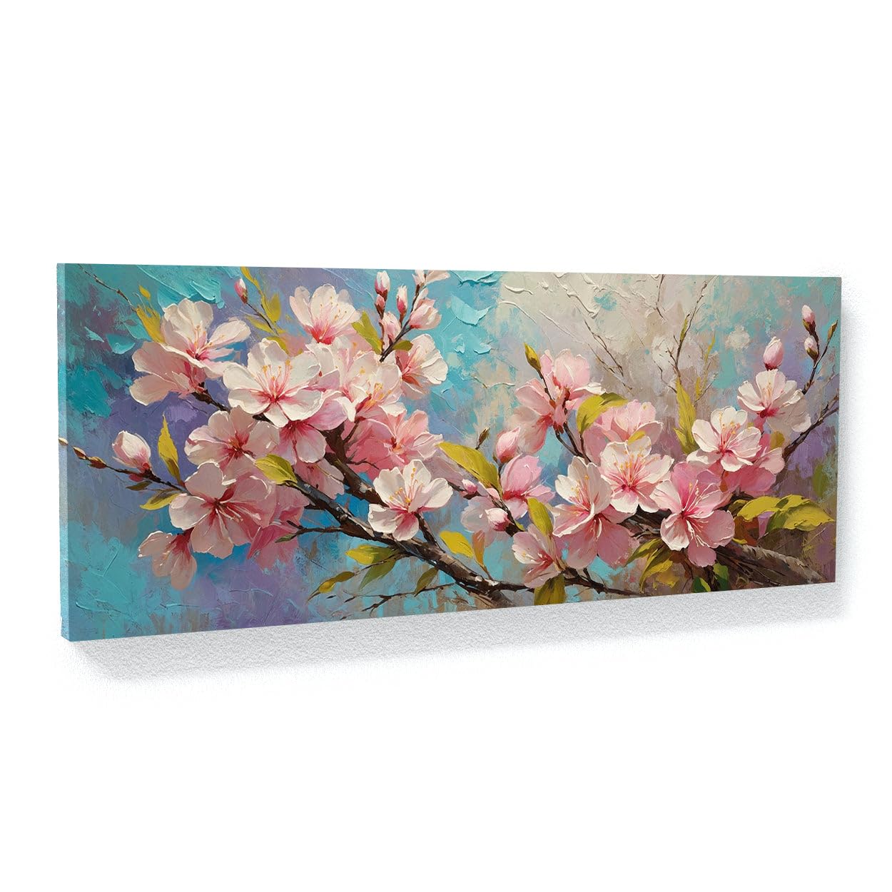 Amazon.com: Sense Canvas Peace Joyous Blossoms 45 Canvas Art