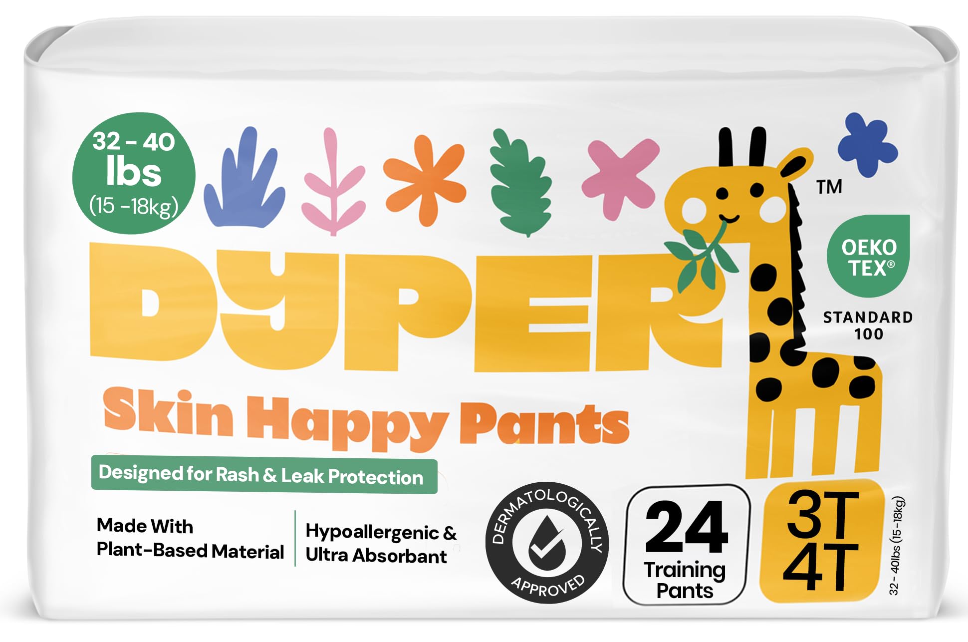 Toddler Training Pants 3T-4T
