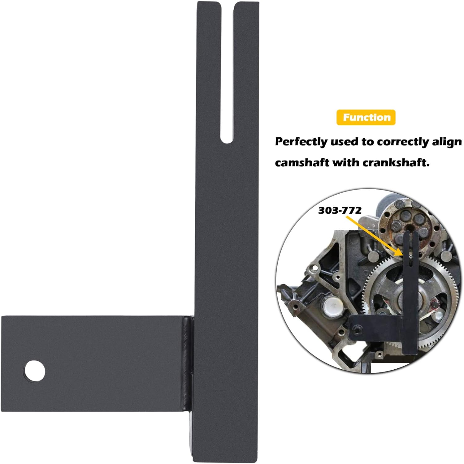 Bonbo 303-772 Camshaft & Crankshaft Specialty Alignment Timing Tool Alt ST-115 Fits for 2003-2010 Ford All 6.0L and 6.4L Powerstroke Diesel Engines