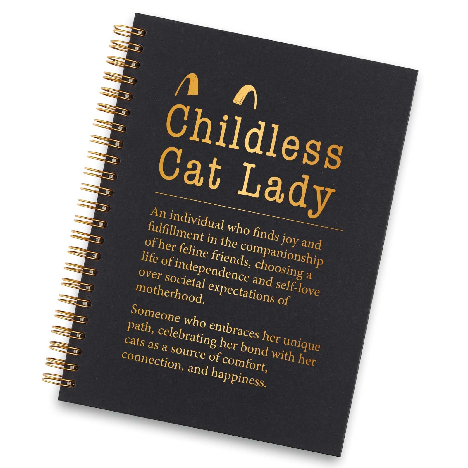 Cahier à spirale sans enfant vizuzi ZXW12 pour maman chat