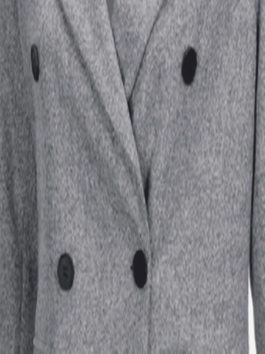 Women's Winter Fashion Double Breasted Trench Coat Trench Coat
