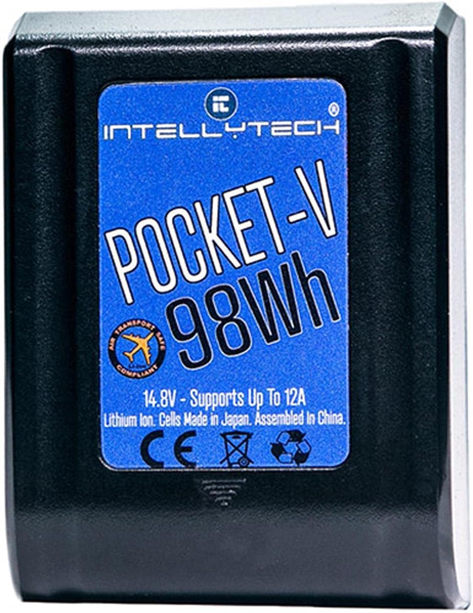 Intellytech Pocket-V 98Wh 14.8V V-Mount Battery