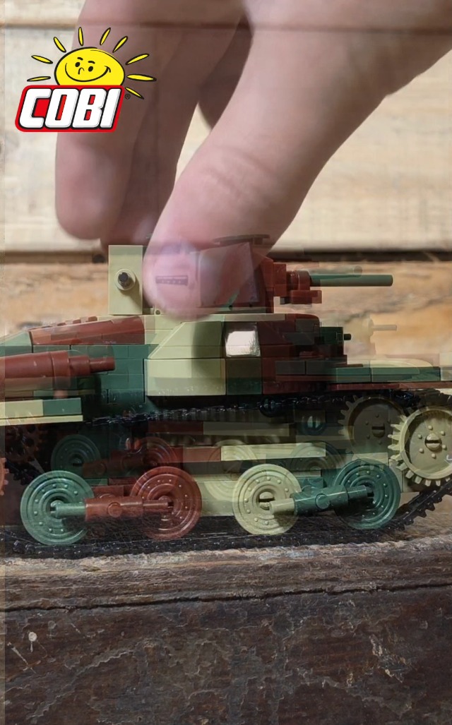 Amazon.com: COBI Historical Collection WWII Type 95 Ha-Go Tank