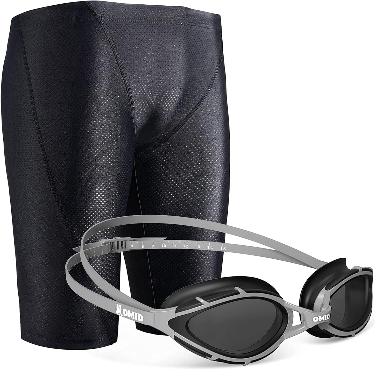 OMID Men's Swimming Jammers Endurance+ Quick Dry Solid