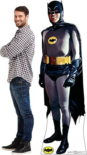 Miniatura 3 de 1969 Batman and Robin TV Series - Advanced Graphics Estatua de cartón vertical de tamaño real Batman talla única