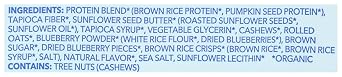 Aloha, Bar Protein Blueberry Organic Sgl, 1.98 Ounce
