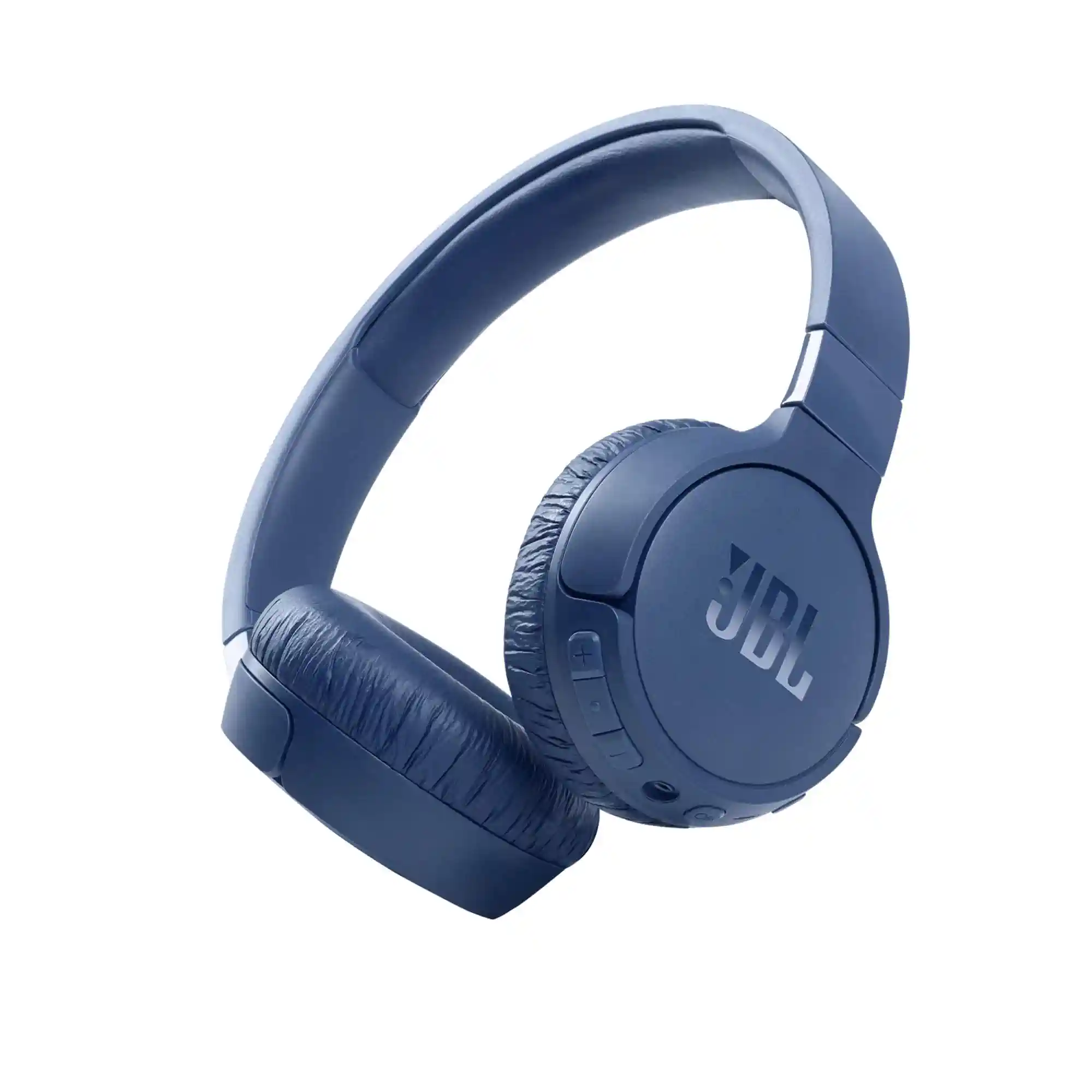 JBL Tune 660 BTNC On-Ear active Noise Cancelling Kopfhörer – JBL Pure Bass Sound – Via Bluetooth - oder Kabel-Verbindung – Blau