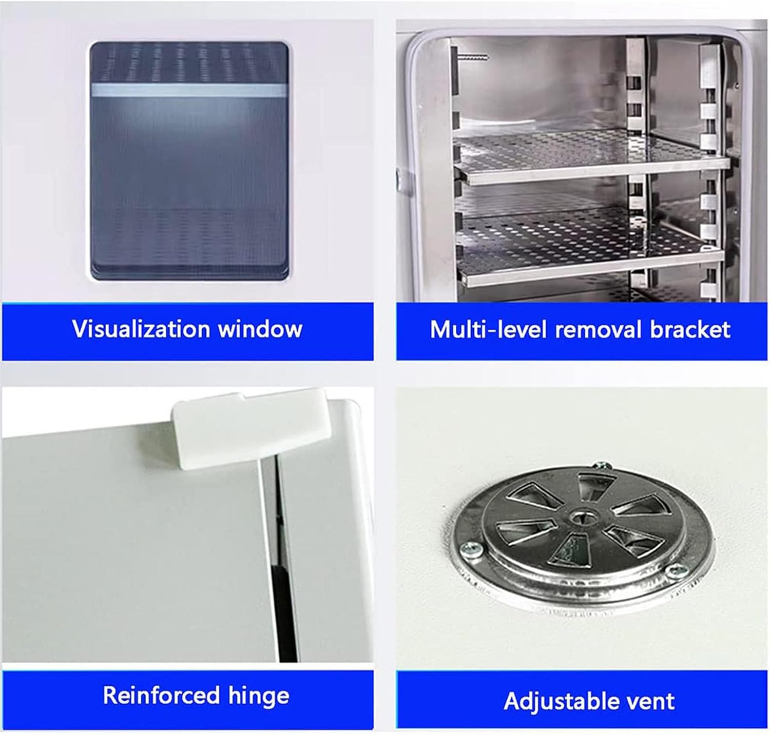 Vacuum Drying Oven with Digital Controller and Gauge for Lab Heating and Drying Applications