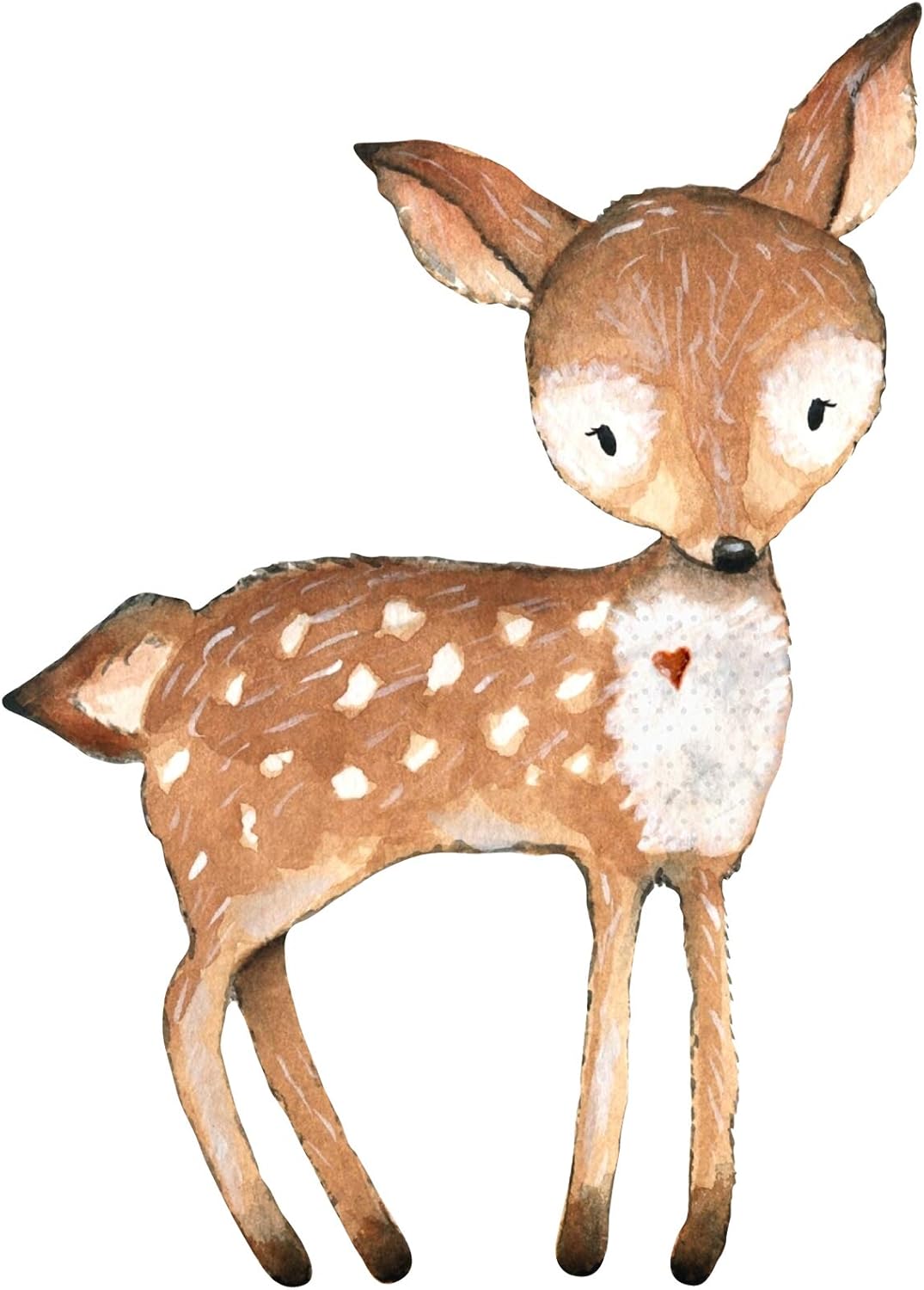 Deer, Hare, and Skunk Set - Set of 3 Decals - Safari Animals Series - Wall Decal - Great for Nurseries & Children Rooms