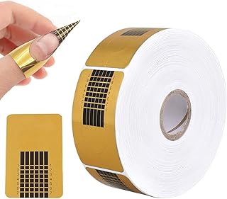 اشكال اطوال لاظافر الاكريليك، اطراف تمديد فنية/ جل تشكيل الاظافر بالاشعة فوق البنفسجية، ستيكرات لاصقة معيارية اداوت لصالونات الاظافر والمنزل يمكنك صناعتها بنفسك، مجموعة من 500 قطعة