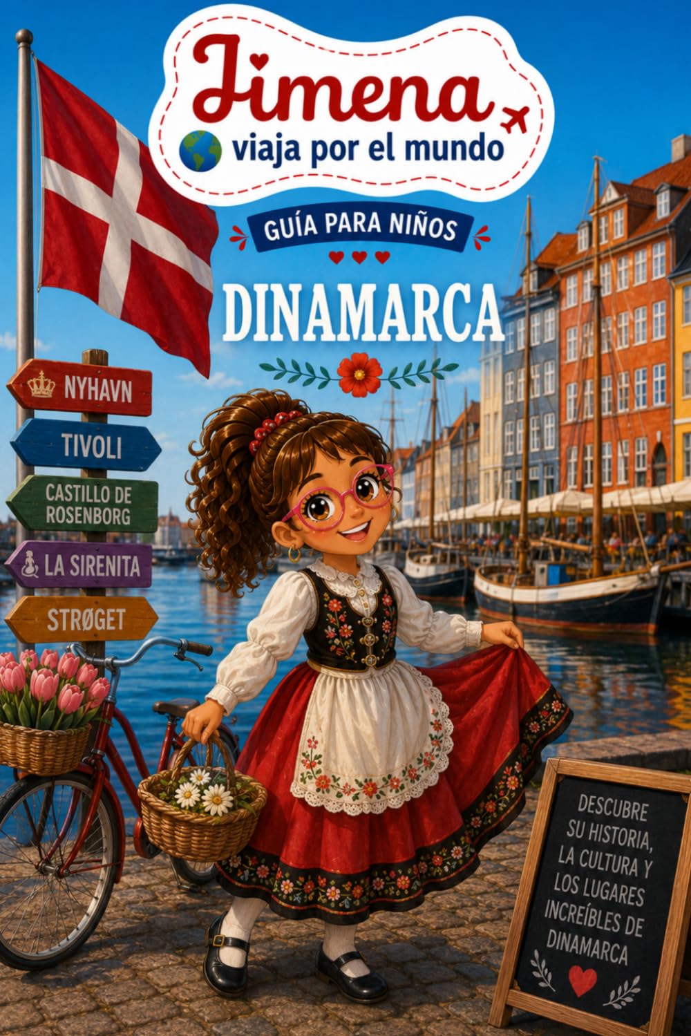 Guía de Dinamarca para niños: Viaja, aprende y descubre con Jimena (Jimena viaja por el mundo)