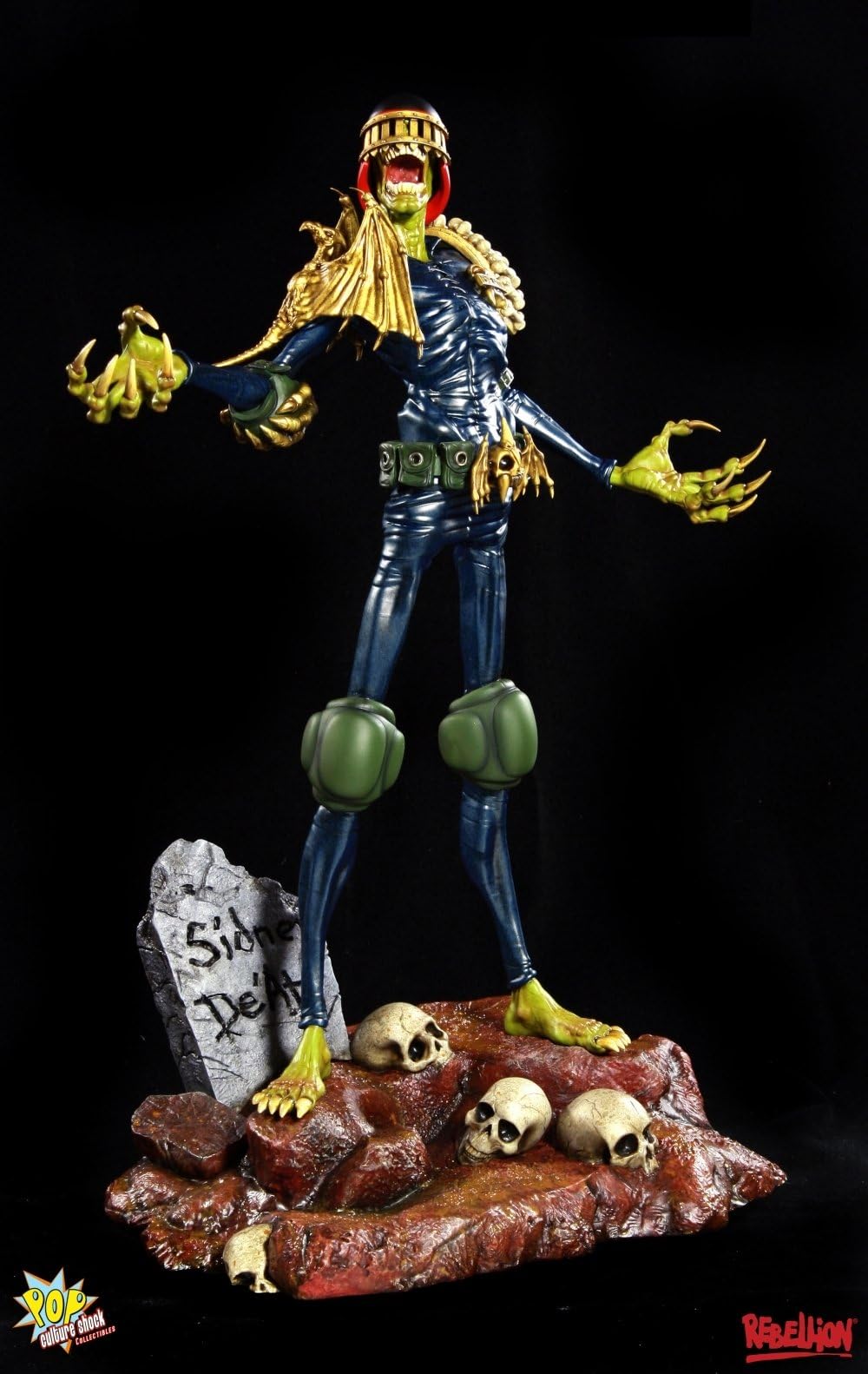 2000 AD JUDGE DEATH 1:4 SCALE STATUE LIMITED TO 275 PIECES