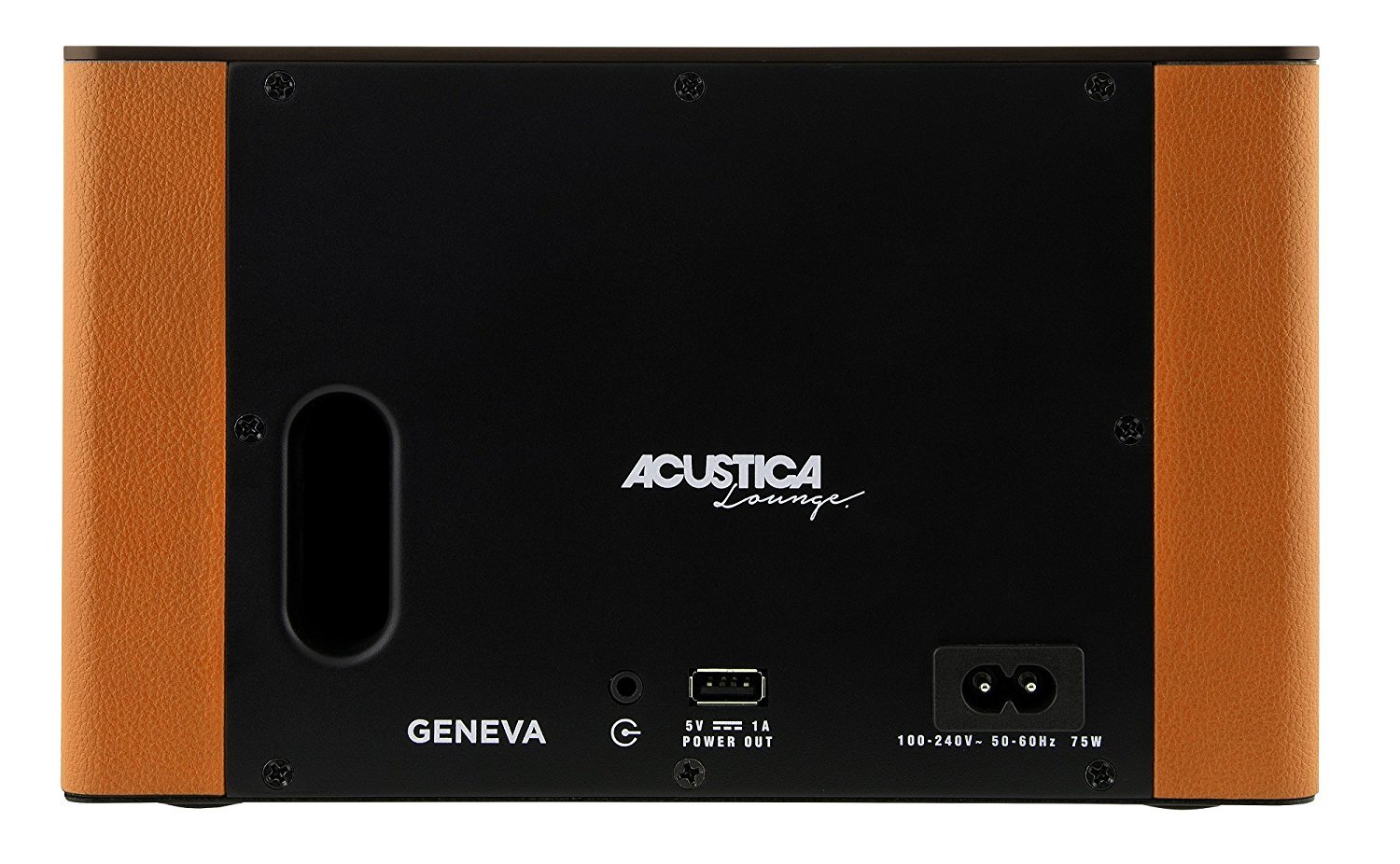 Geneva Acustica Lounge Hi-Fi Bluetooth Speaker (Cognac): Portable