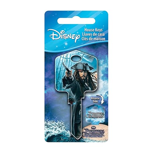 Capt'n Jack Sparrow Kwikset House Key (KW-D27)