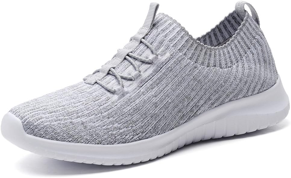 Women's Slip On Walking Shoes Lightweight Casual Running Sneakers