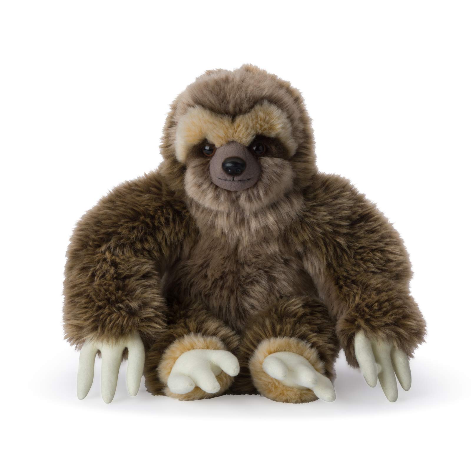 WWF Peluche Bradipo (28 cm), Peluche Realistico, Super Morbido e Realistico, per coccolare e Amare, Lavabile a Mano