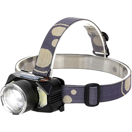 Amazon Ledヘッドライト Usb充電式 Splend 超高輝度cree L2 ヘッドランプ 明るさ800 10ルーメン 実用点灯6 12時間 長持ち電量 センサー機能付き ズーム機能 4モード 防災特化型モデル 角度調整 生活防水 停電 夜釣り 登山 自転車 作業 キャンプ 散歩 アウトドア用