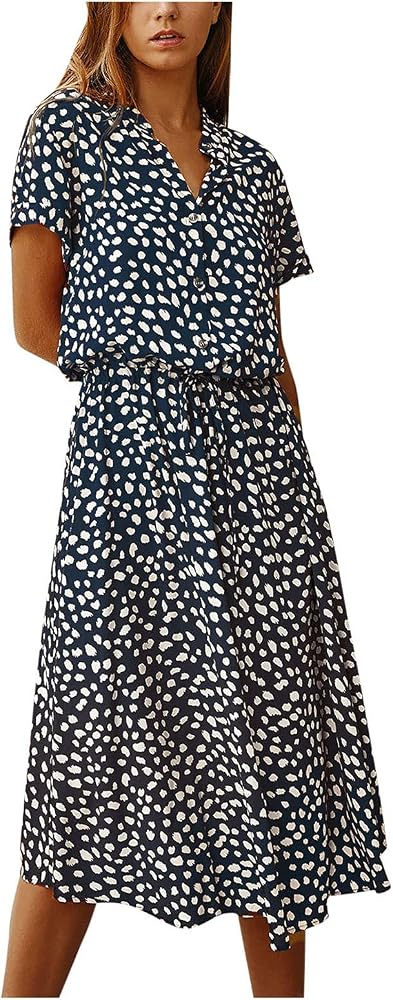 Floral Pattern Weeding Maxi Dress (Navy 