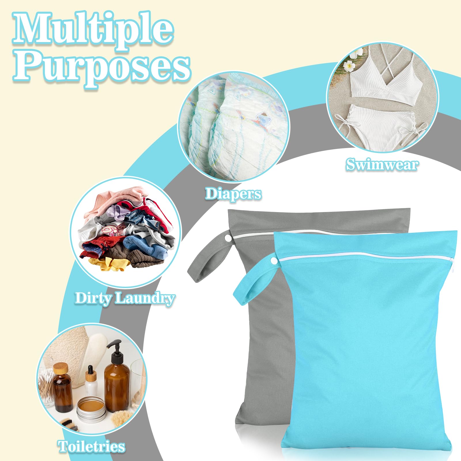 Yilnlg 2Pcs Travel Laundry Bags - Image 4