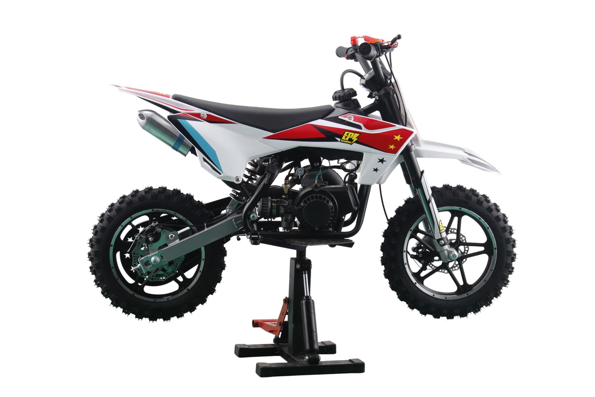 Moto enfant - Mini moto thermique 2 temps 49cc Rouge