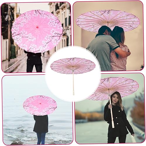 Miniatura 8 de NOLITOY Paraguas de seda decoración japonesa decoración china decoración japonesa paraguas de seda decorativo paraguas de seda asiático sombrilla de