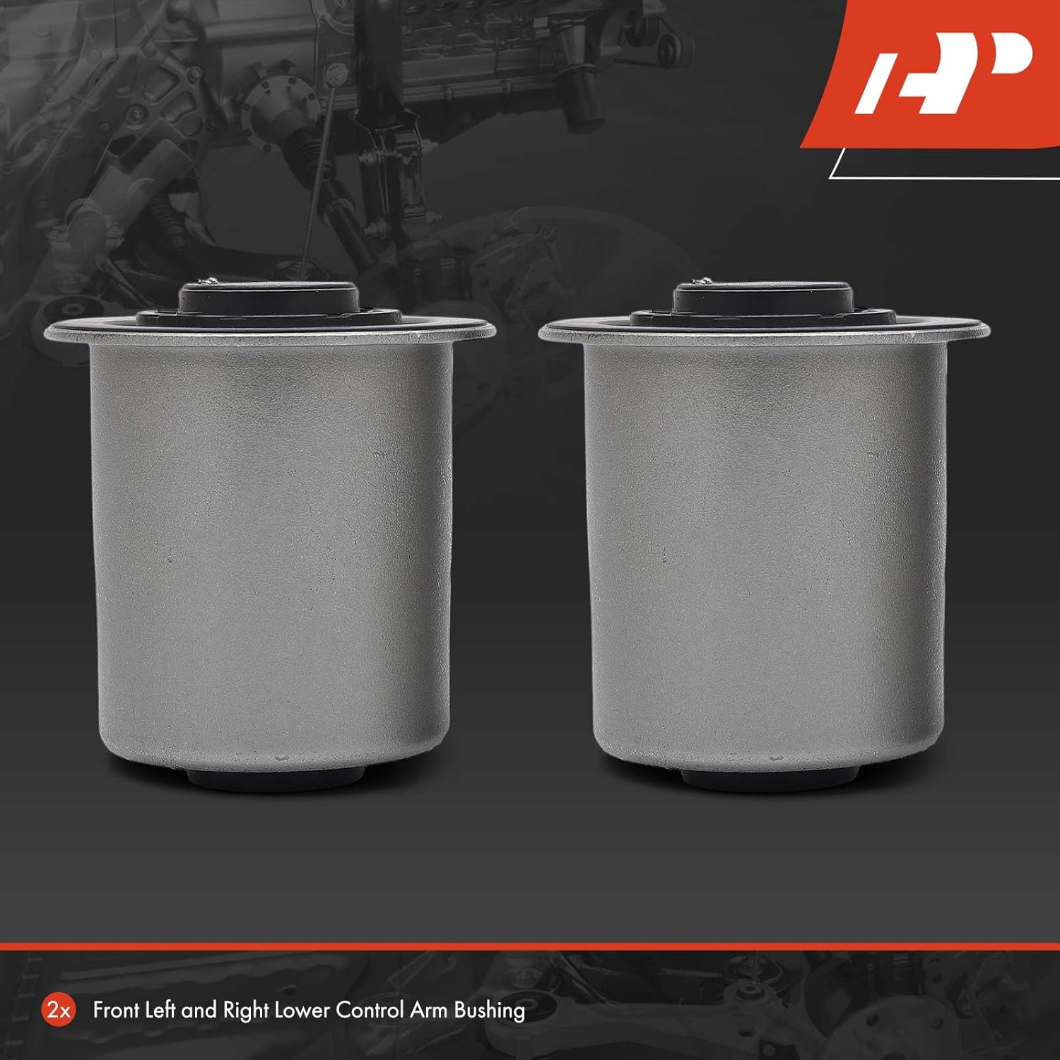 A-Premium 2 x Front Lower Control Arm Bushing Kit, Compatible with Ram Dakota 2011 & Dodge Dakota 2005-2010 & Mitsubishi Raider 2006-2009, SOHC