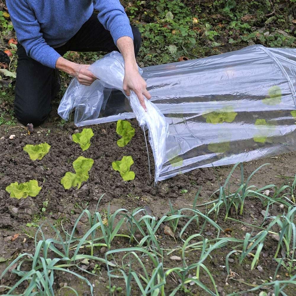 TERRE JARDIN - Tunnel de Forçage Accordéon Souple 4 m