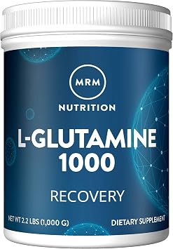 MRM Nutrition LGlutamine Powder - for Women & Men - 200 Servings