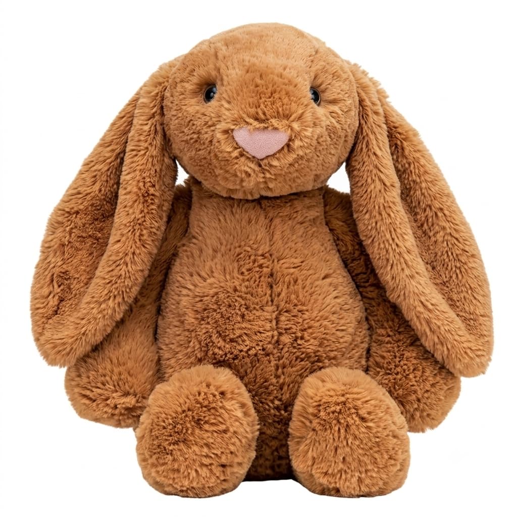 Brown Bunny 35cm Ultra Soft Plush Stuffed Toy Cute Hugging Pillow Gift for Kids Boys Girls-picture-20