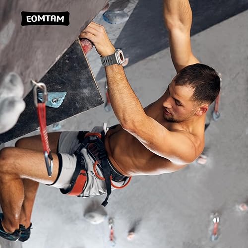 Miniatura 7 de EOMTAM Paquete de 3 correas deportivas de silicona suave de 1.024 in de ancho para hombre, compatibles con Apple Watch Ultra 21 Band 1.929 in 1.772