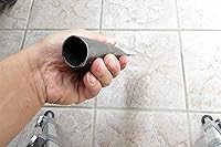 Vista 5 de Crudo - Cuchillo machete de acero al carbono con mango de acero de 8 pulgadas, 1 libra