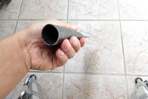 Miniatura 5 de Crudo - Cuchillo machete de acero al carbono con mango de acero de 8 pulgadas, 1 libra