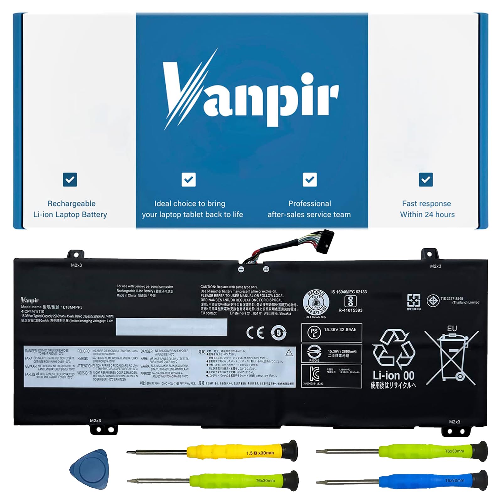 Cameron Sino CS Batterie De Rechange Pour IdeaPad C340-14API