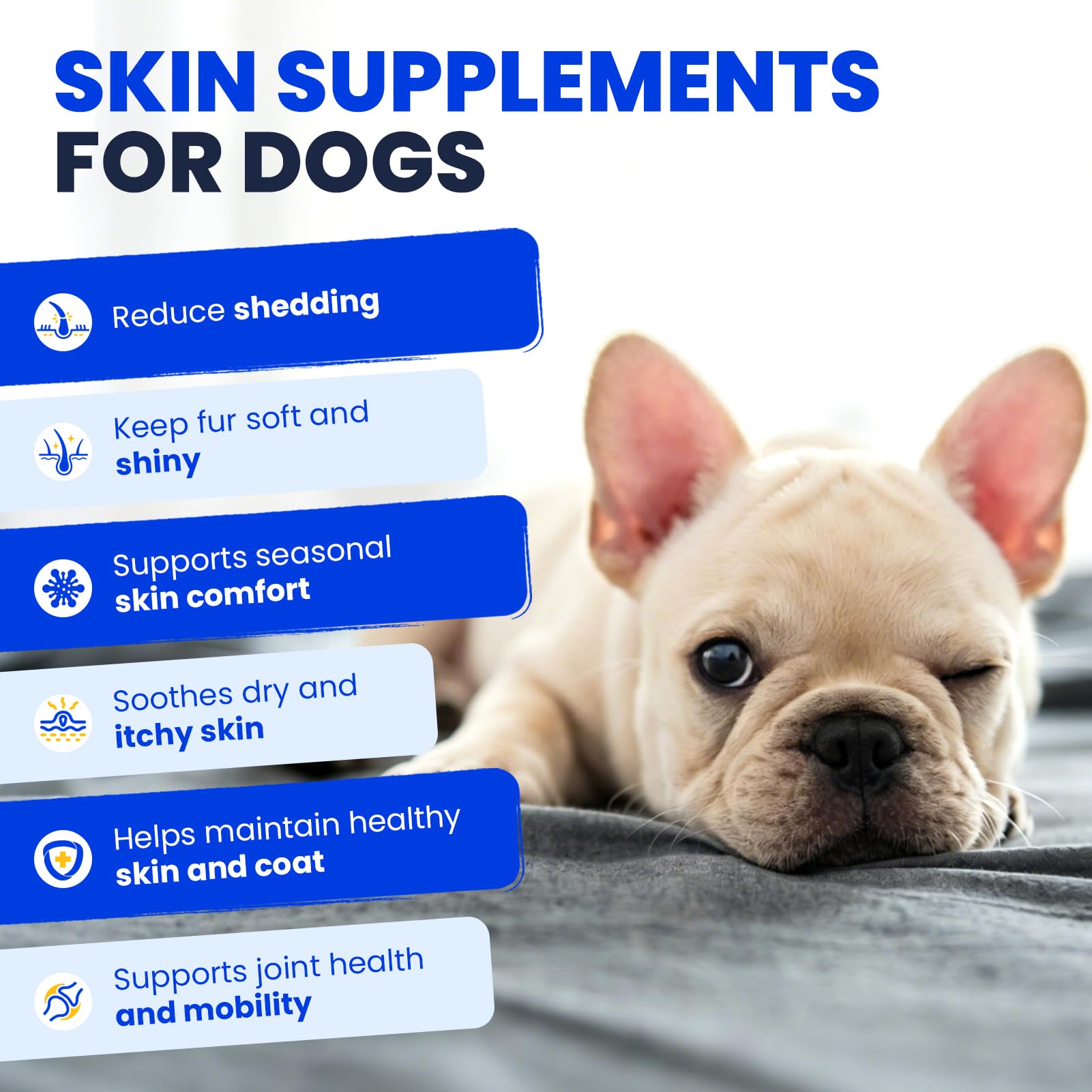 Fish Oil for Dogs Allergy and Itch Relief Chews - Omega 3 for Dog Skin and Coat Care - Salmon Oil for Dogs Anti Shedding Supplement Hot Spot Treatment EPA & DHA 200 Ct — Amazon image 2
