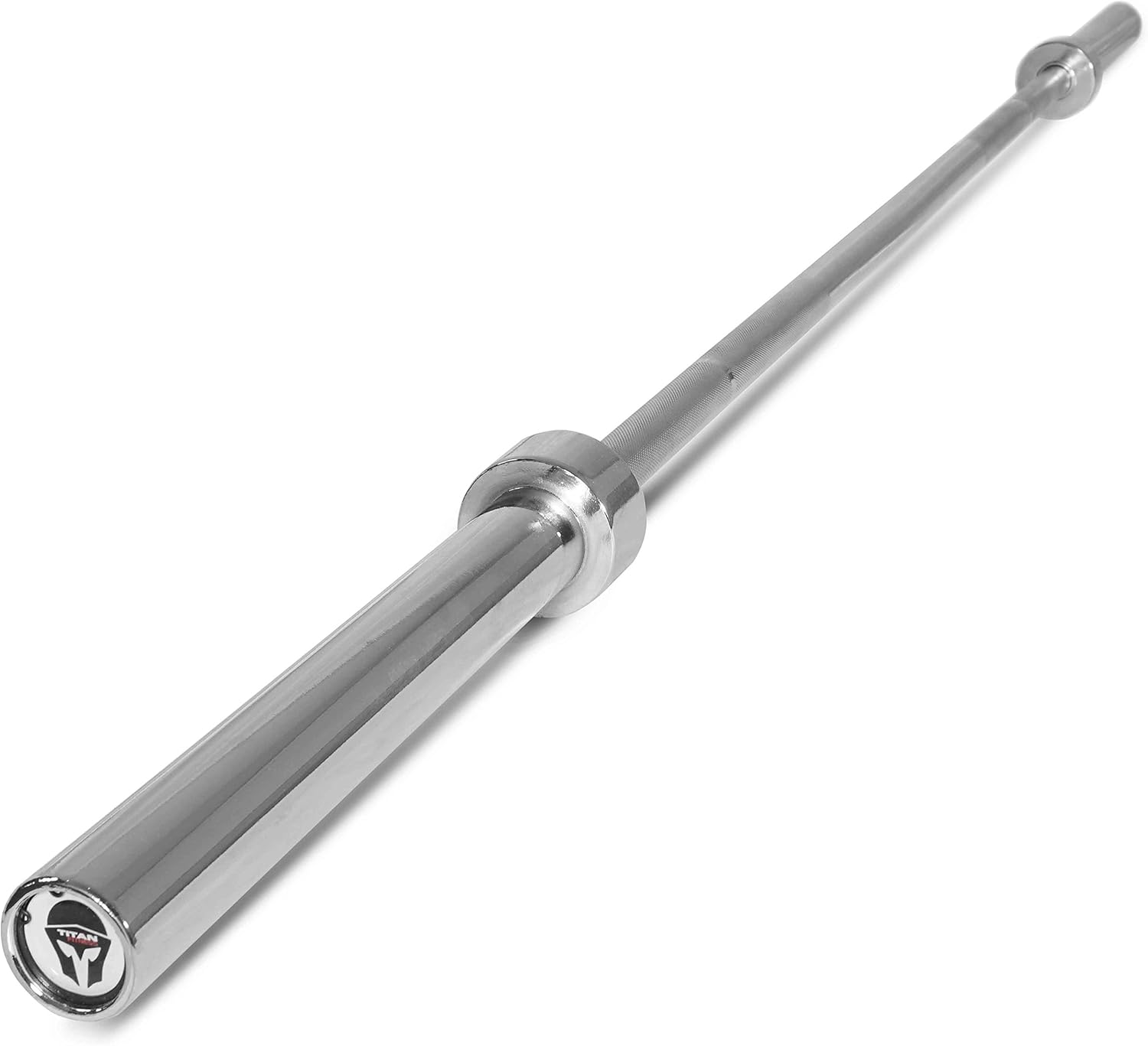 Titan Fitness 86" Olympic Bar 1000 lb Capacity Chrome