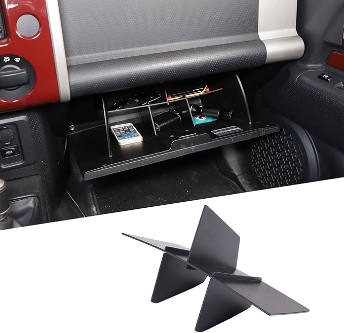 Fgtagtal Glove Box Dividers Organizer Fit for Toyot FJ