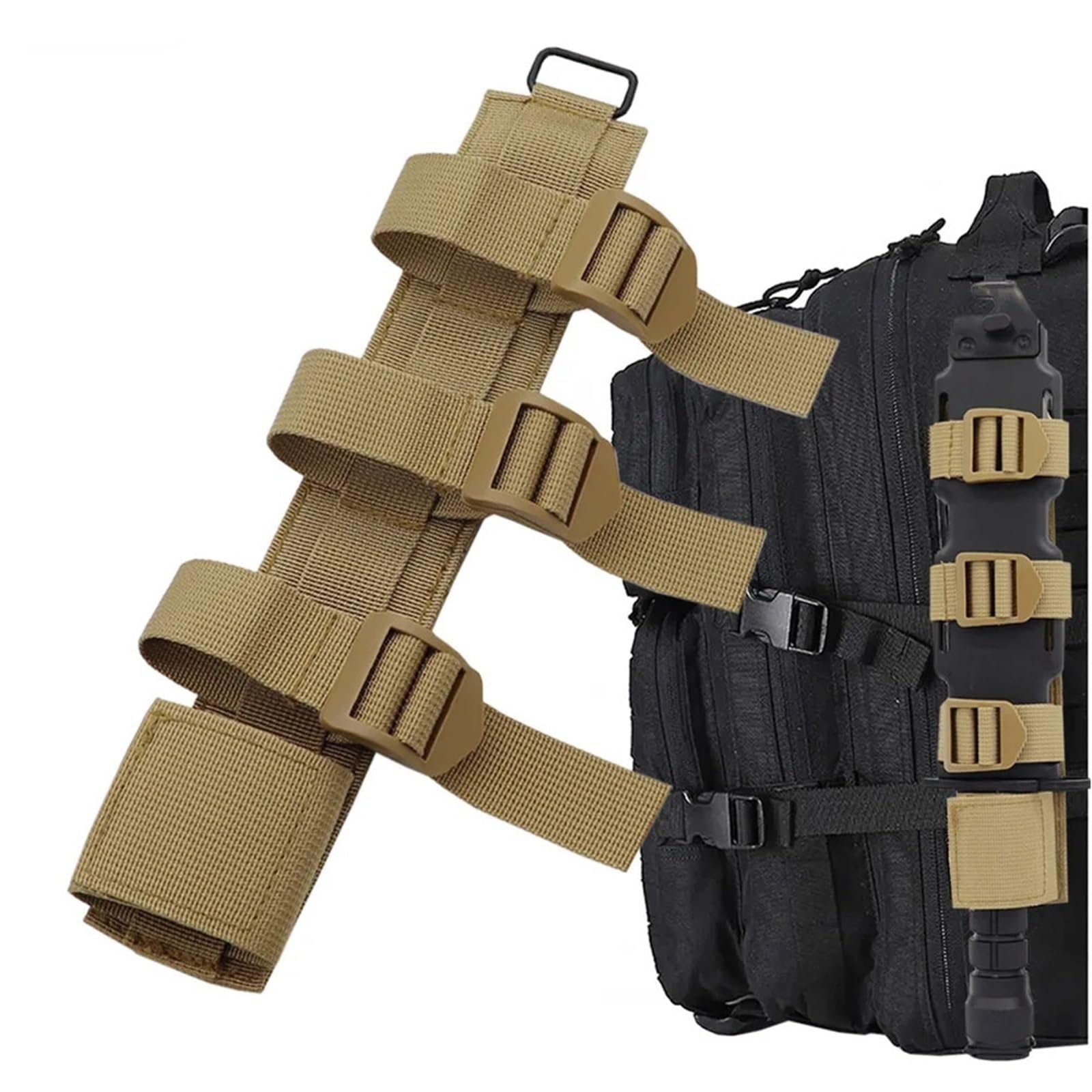 Attacco Tattico for Zaino con Supporto for Guaina Portautensili for Coltello Molle Tattico for Accessori for Zaino da Caccia