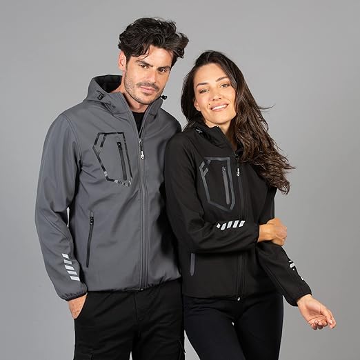 Avalanche Parka Bianco Con Collo Alto E Cappuccio Imbottito - Foto 7