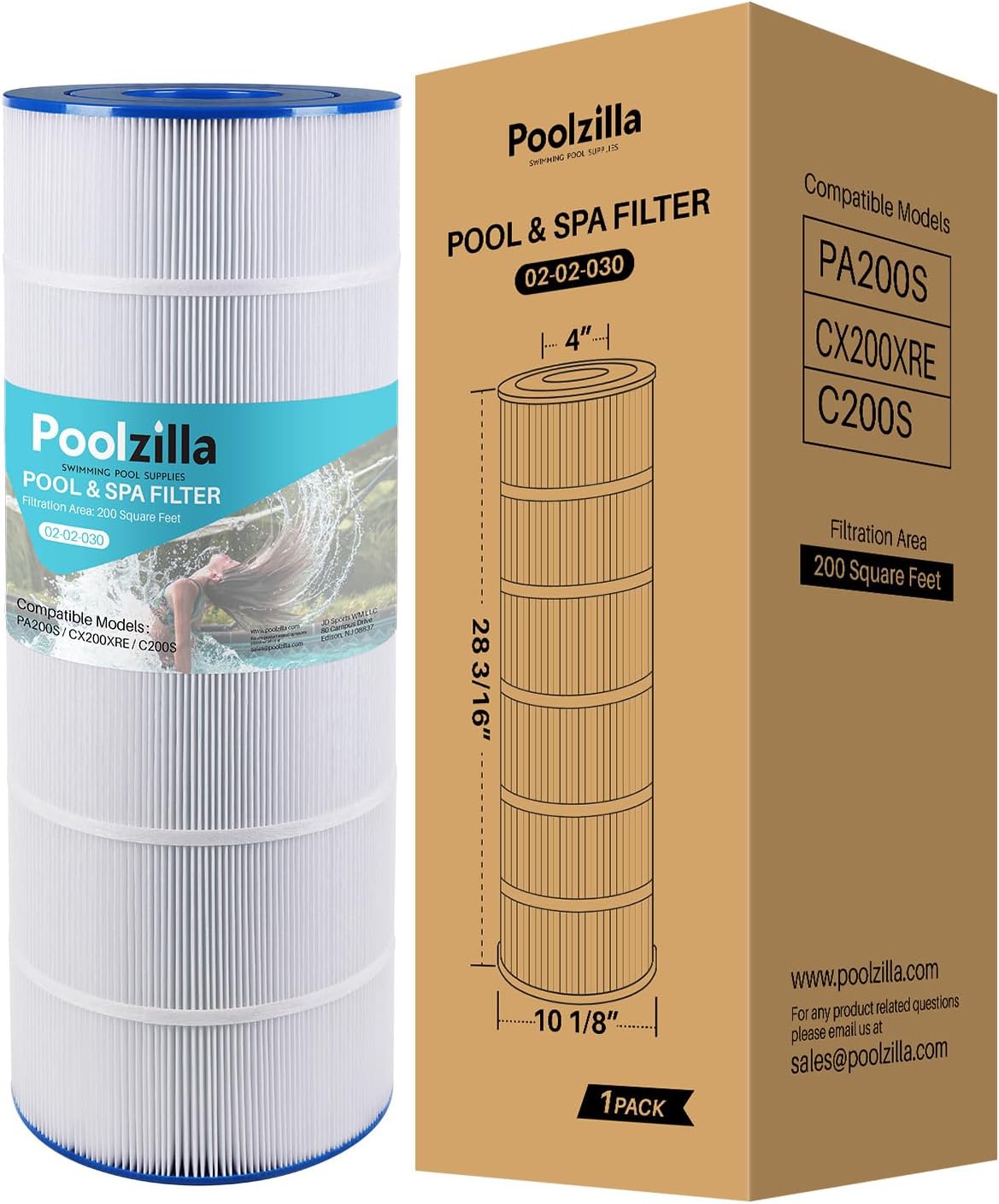 Poolzilla 1Pack Replacement for Pool Filter PLFPA200S