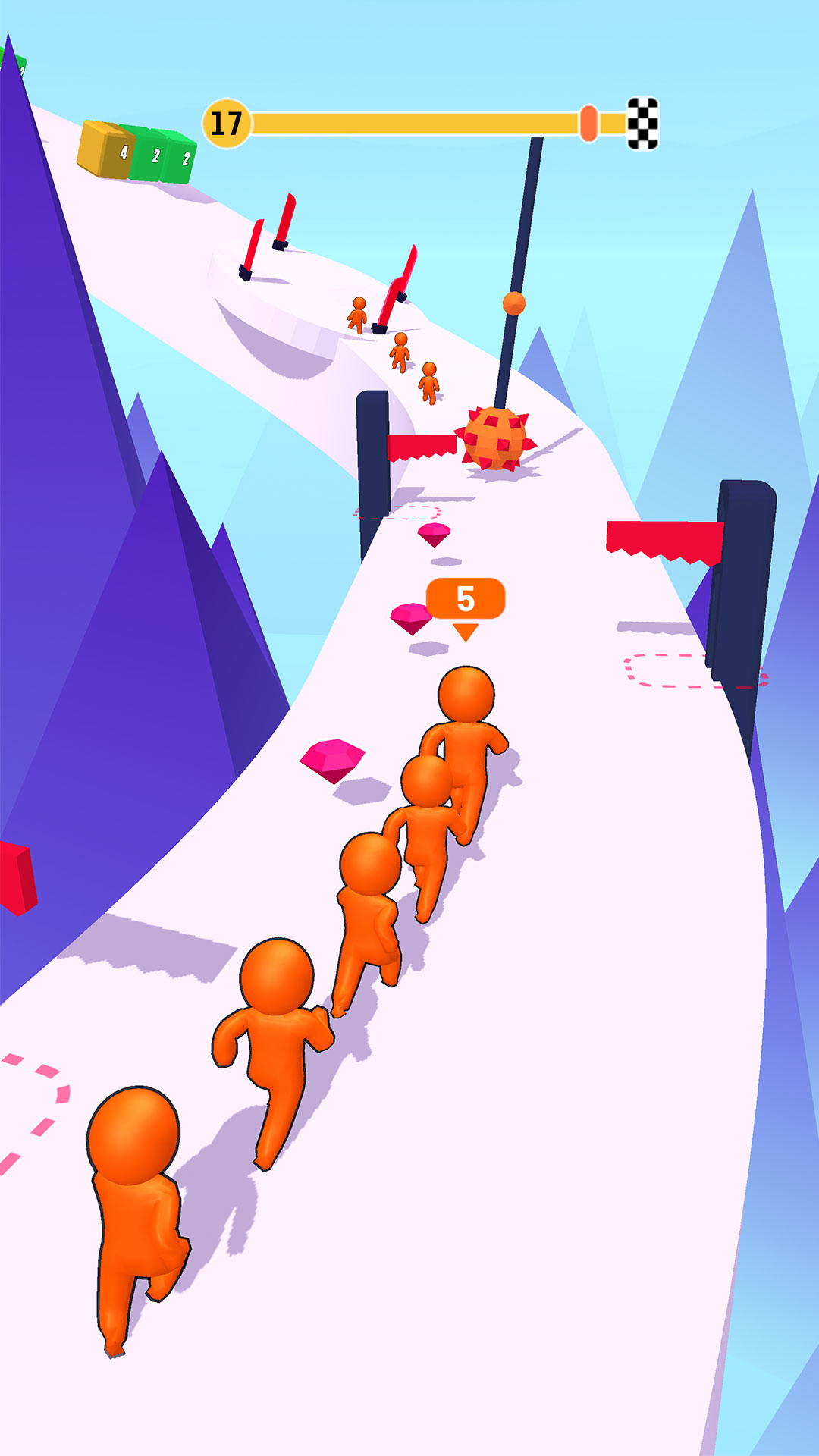 Stickman Run: Run Race 3D Game. Race through crazy obstacles in this ...