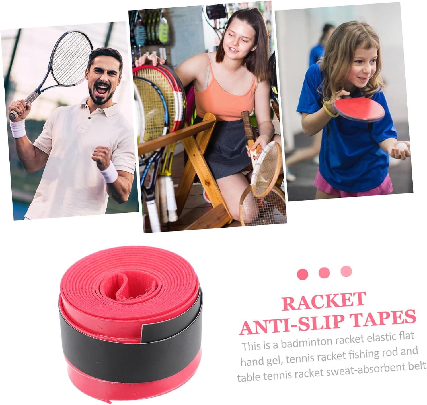 Badminton Racket Glue Tennis Racquet Tennis Overgrip Badminton Racket Overgrips Grip Tapes for Softball