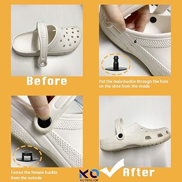 KOTESLLOE Crocs Replacement Rivets 8 Sets Replacement Parts for Crocs