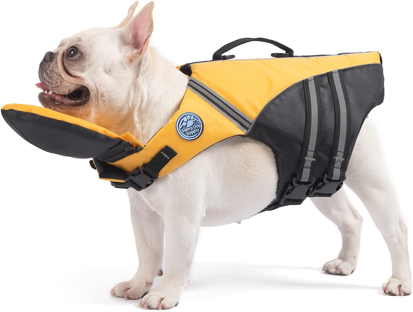 Mklhgty French Bulldog Life Jacket with Floating Plate and